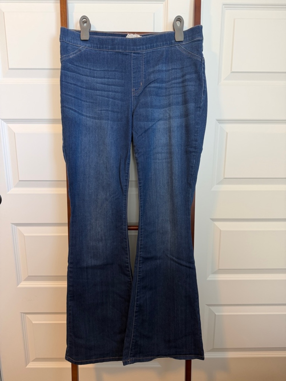 Women's Dark Blue Flare Jeans